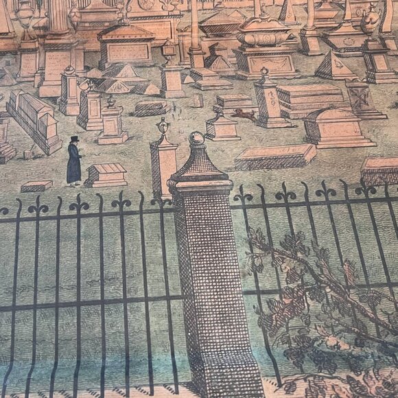 John Derian Graveyard melamine serving tray Halloween Target spooky gothic snack - Picture 2 of 4